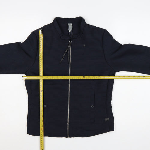 G-Star RAW Men’s Blue Chopper Lined Zip Jacket Size M