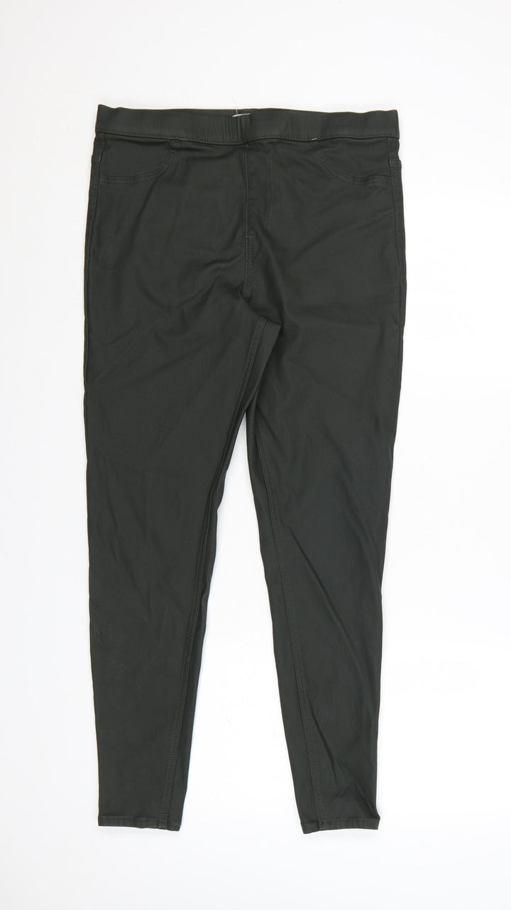 Marks and Spencer Women’s Khaki Green Size 14 Ankle Leggings