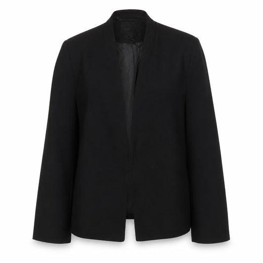 New Look Women's Black Suit Jacket Size 14 Classic Fit Blazer
