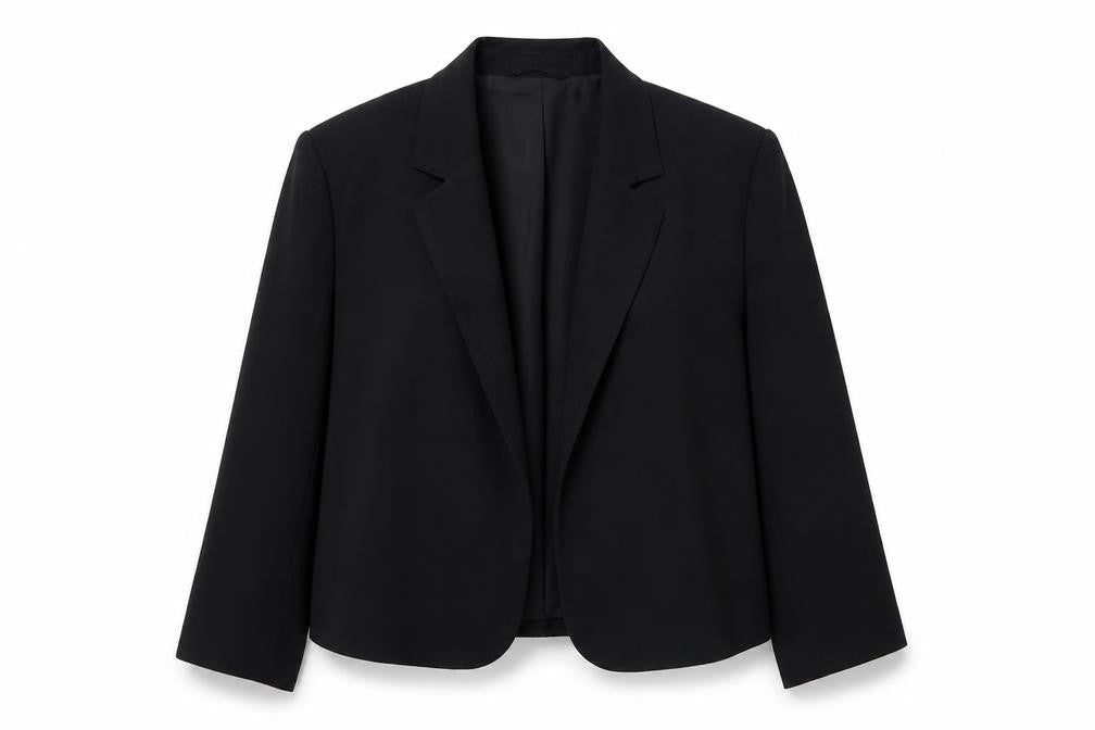 H&M Women’s Black XL Regular Fit Tailored Blazer