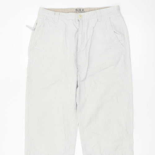Marks and Spencer Men’s White Chino Shorts 32in M Casual Cotton