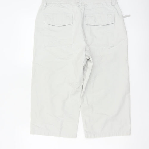 Marks and Spencer Men’s White Chino Shorts 32in M Casual Cotton
