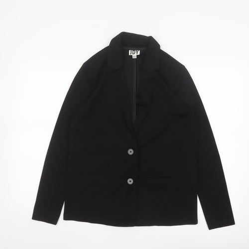 JDY Women's Black Small Classic Two-Button Blazer Jacket