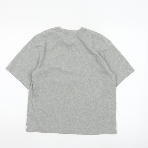 Nike Women’s Grey XS Relaxed Fit Cotton Sports T-Shirt