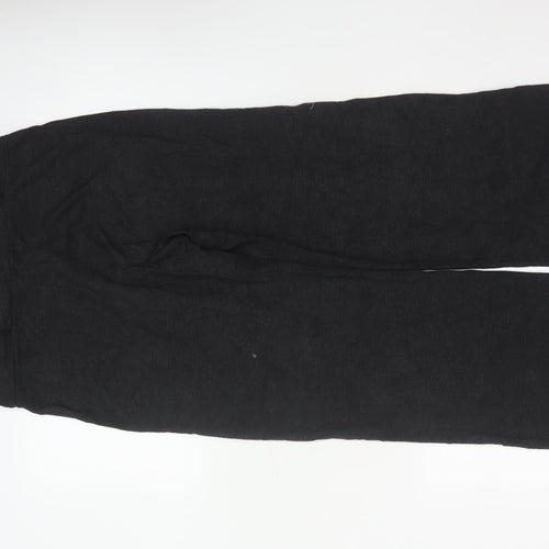 Marks and Spencer Per Una Black Wide-Leg Womens Trousers Size 12