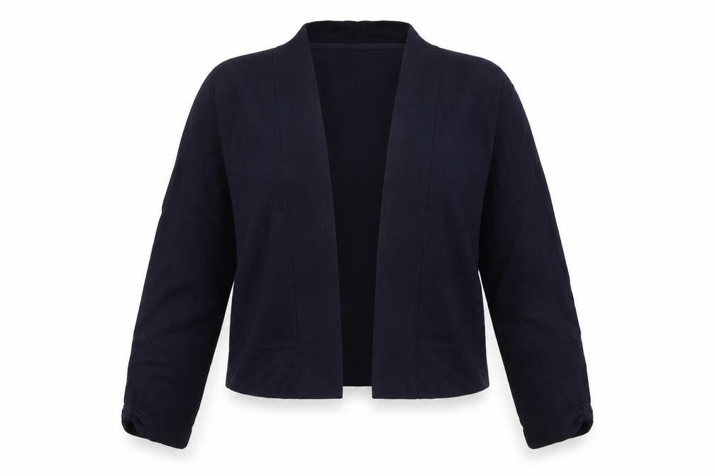 Wallis Petite Women's Blue Open Knit Cardigan Size M