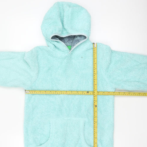 Mountain Warehouse Girls Blue Fleece Pullover Hoodie – Size 13 Years