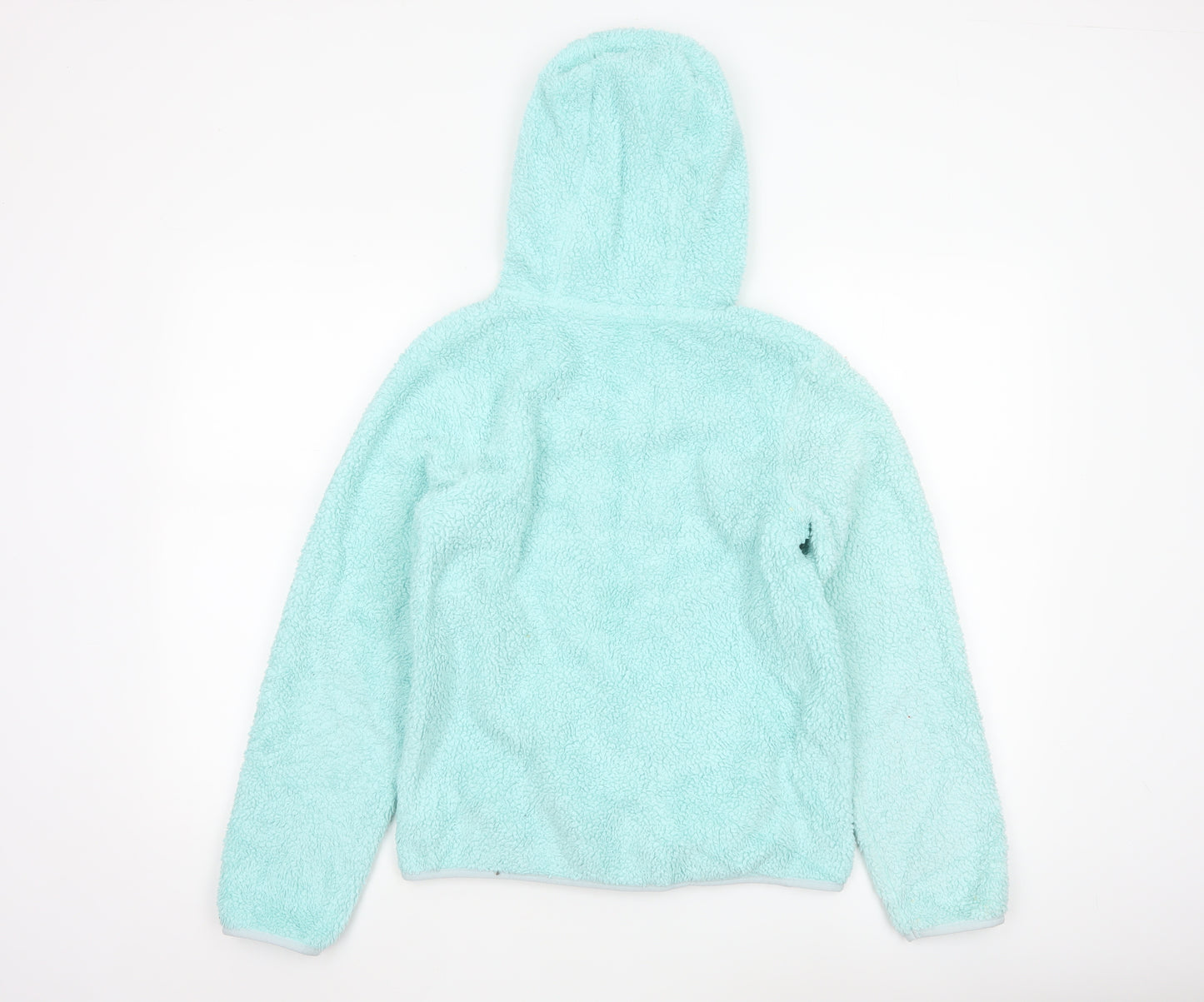 Mountain Warehouse Girls Blue Fleece Pullover Hoodie – Size 13 Years