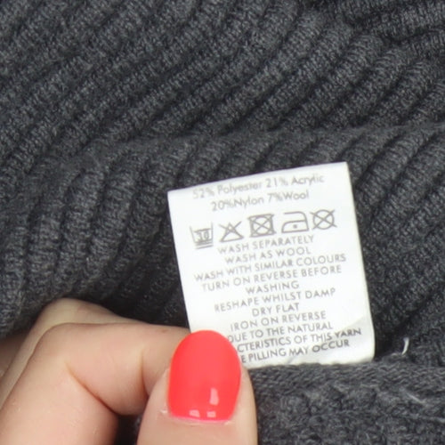 Oliver Bonas Women’s Grey Knit Pencil Skirt Size 10