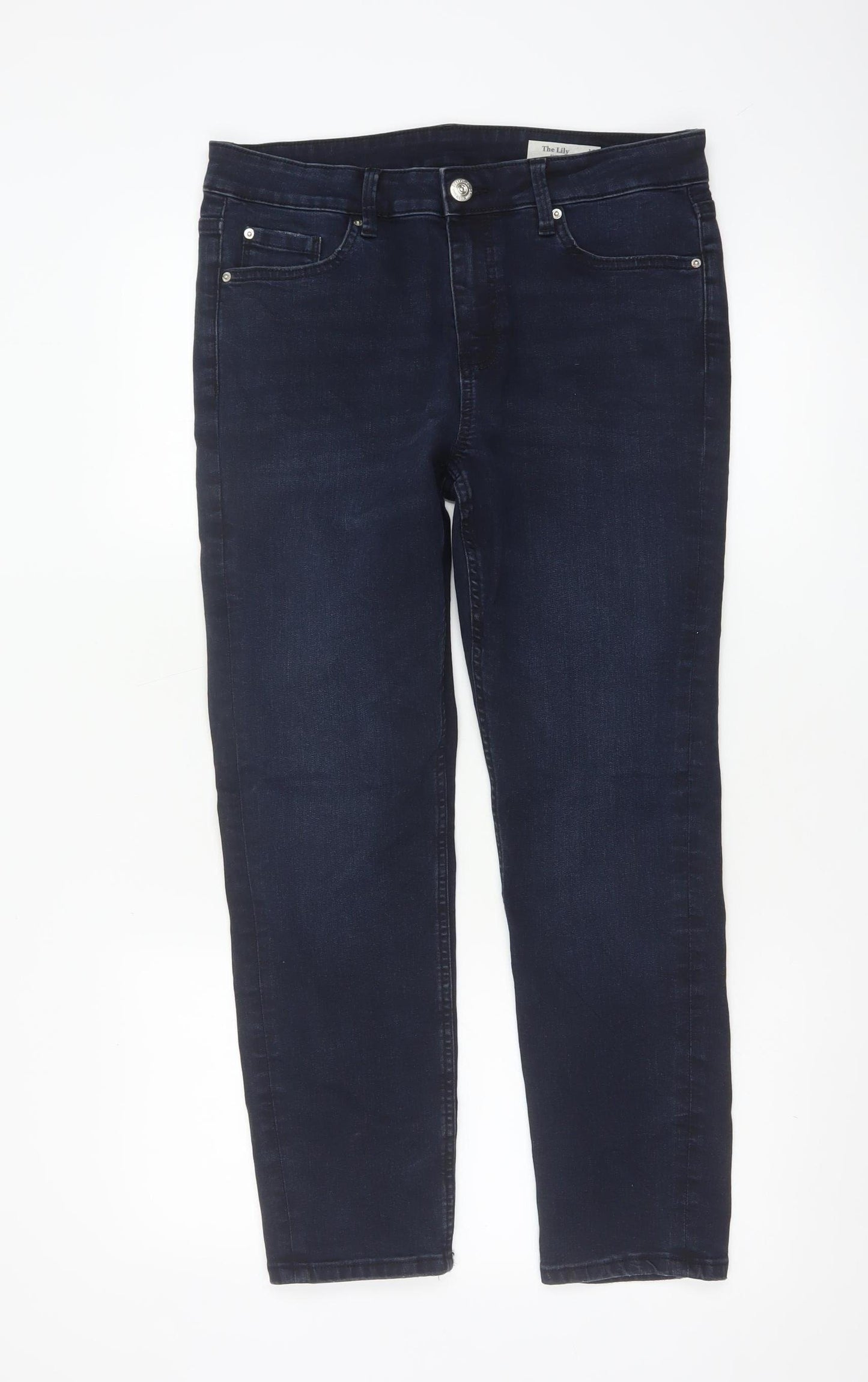 Marks and Spencer Women’s Blue Slim Jeans Size 14 Short