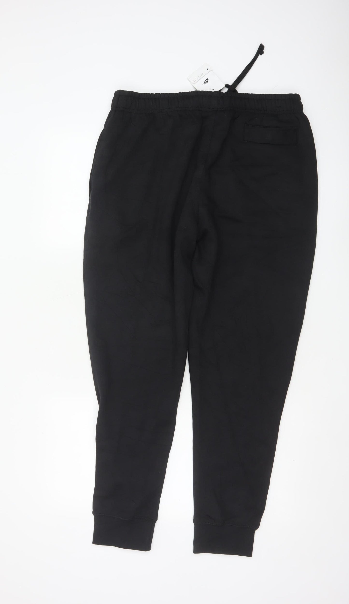 Nike Men's Black Jogger Trousers XL Cotton Blend Sportswear