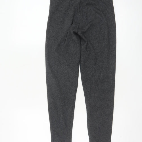 Marks and Spencer Women’s Grey Leggings Size 6 Short Stretch Cotton Blend