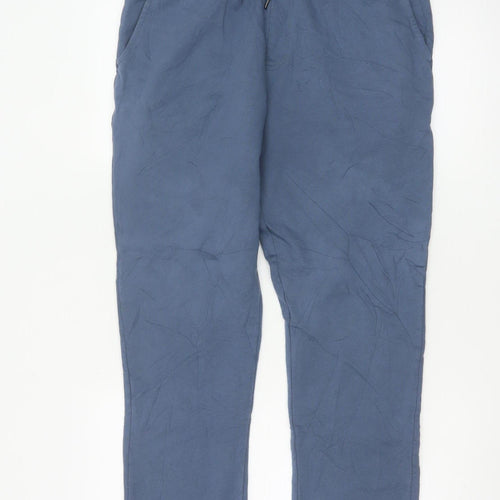 Marks and Spencer Men’s Blue Jogger Trousers Size M Regular Fit