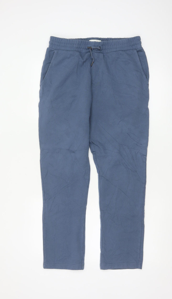 Marks and Spencer Men’s Blue Jogger Trousers Size M Regular Fit
