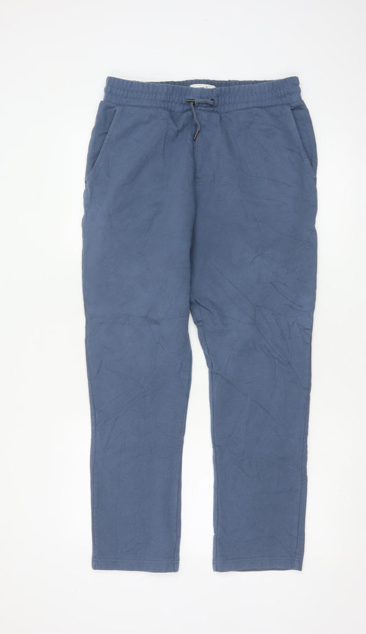 Marks and Spencer Men’s Blue Jogger Trousers Size M Regular Fit