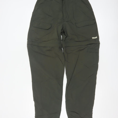 Royal Robbins Women’s Green Nylon Cargo Convertible Trousers Size 8