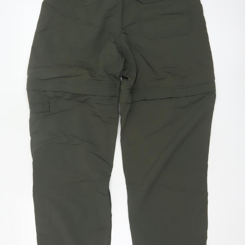 Royal Robbins Women’s Green Nylon Cargo Convertible Trousers Size 8