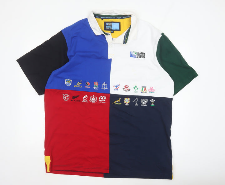 Sportfolio Rugby World Cup 2015 Men's Multicoloured 3XL Polo Shirt