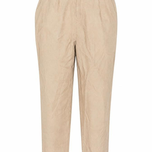 PrettyLittleThing Women’s Beige Paperbag Trousers Size 12 High Waist