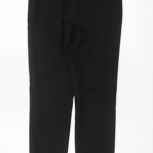 H&M Women Black Slim Trousers Size 4 Polyester Blend Workwear