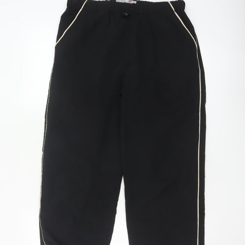 Keywest Womens Black Size 12 Cargo Jogger Trousers with Elastic Waist