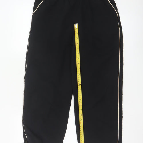Keywest Womens Black Size 12 Cargo Jogger Trousers with Elastic Waist