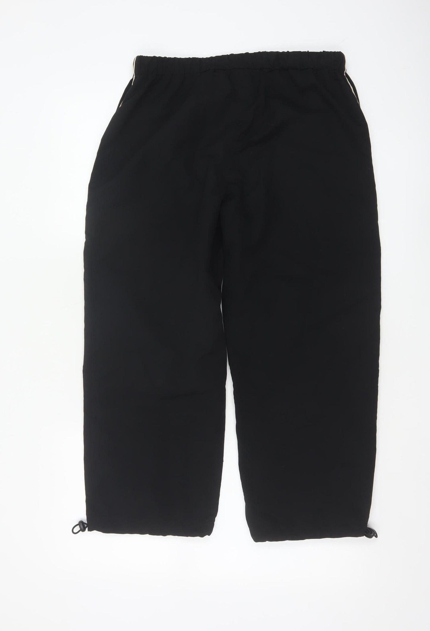 Keywest Womens Black Size 12 Cargo Jogger Trousers with Elastic Waist