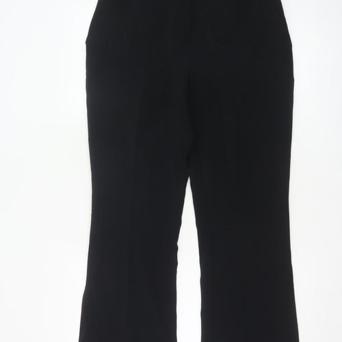 Marks and Spencer Per Una Women's Black Size 12 Bootcut Trousers