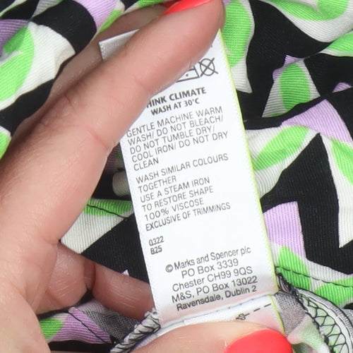 Marks and Spencer Women’s Multicoloured Size 20 Shirt Dress
