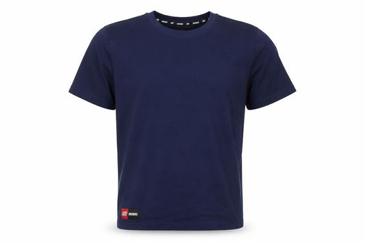 Skechers Men's Blue Cotton Crew Neck Short Sleeve T-Shirt M