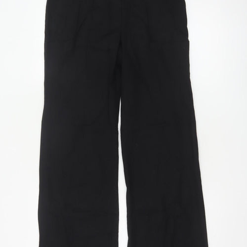Nicole Farhi Women's Black Wool Dress Pants Size 10