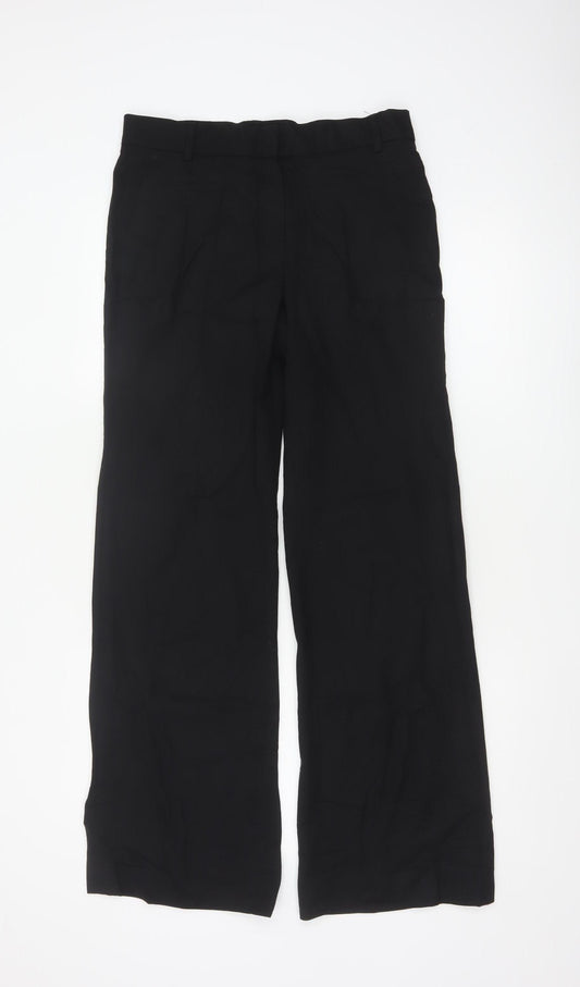 Nicole Farhi Women's Black Wool Dress Pants Size 10