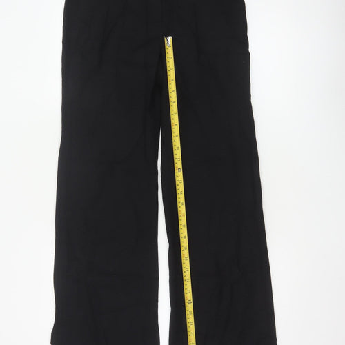 Nicole Farhi Women's Black Wool Dress Pants Size 10