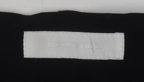 Nicole Farhi Women's Black Wool Dress Pants Size 10
