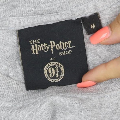 Harry Potter Men's Grey Dobby Graphic Short Sleeve T-Shirt M