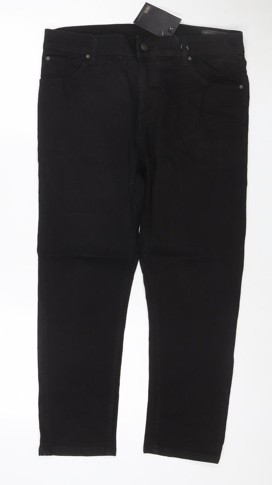 ASOS Men's Black Slim Fit Stretch Denim Jeans W33 L32