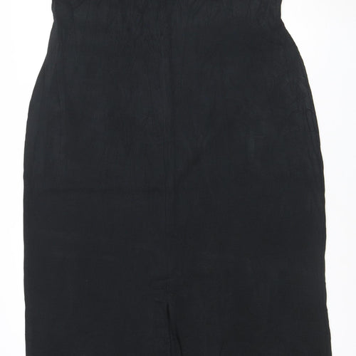 Marks and Spencer Women's Black Size 12 Sleeveless Bodycon Work Dress