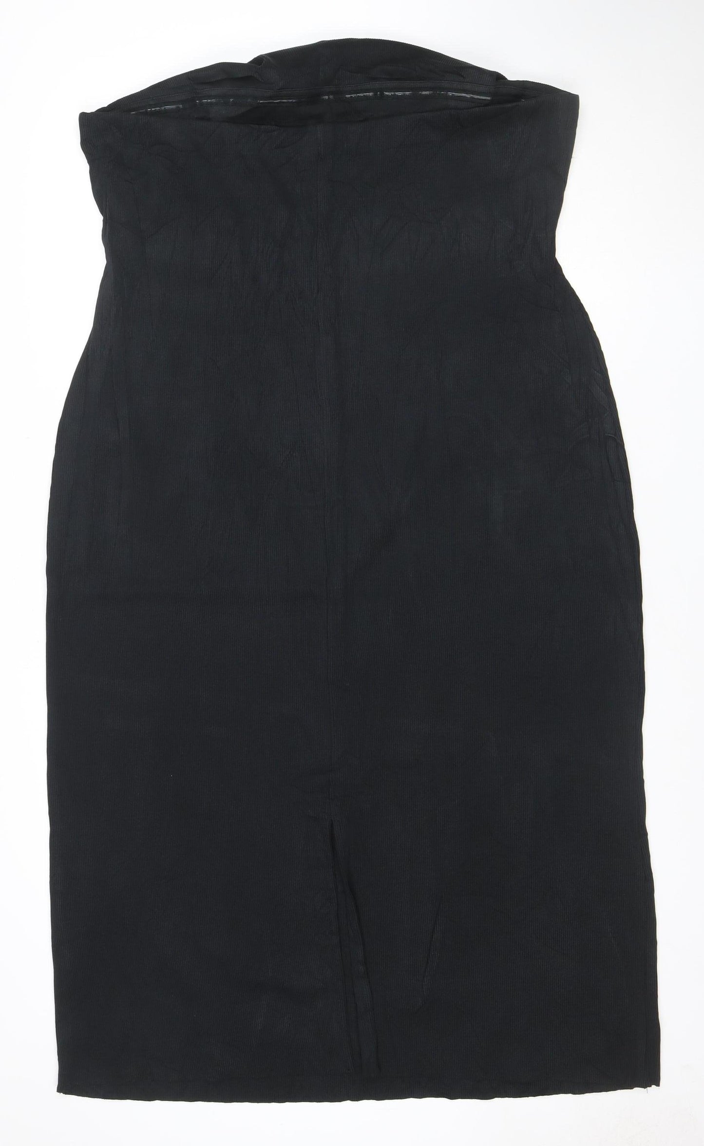 Marks and Spencer Women's Black Size 12 Sleeveless Bodycon Work Dress