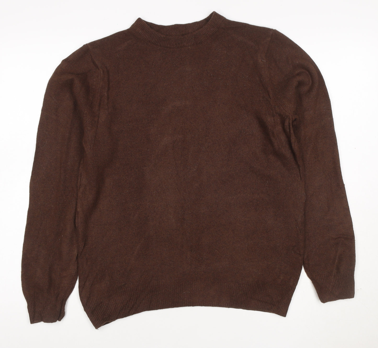 Marks and Spencer Men's Brown Wool Pullover Jumper M