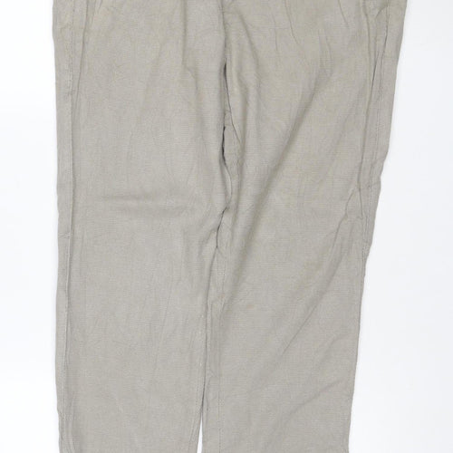 Knowledge Cotton Apparel Men's Beige Chino Trousers W36 L32