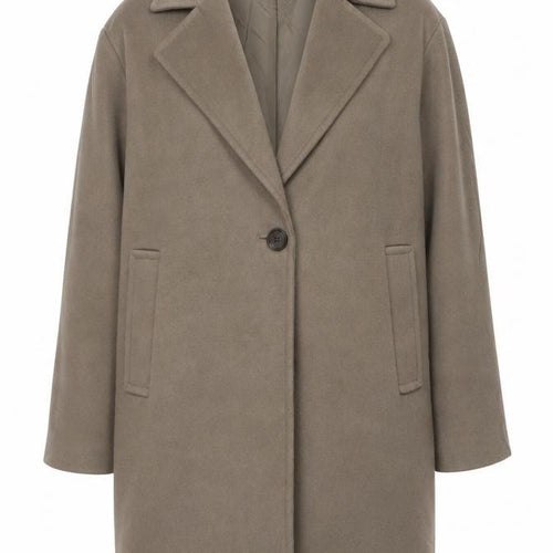 Marks and Spencer Women's Brown Size 16 Classic Overcoat