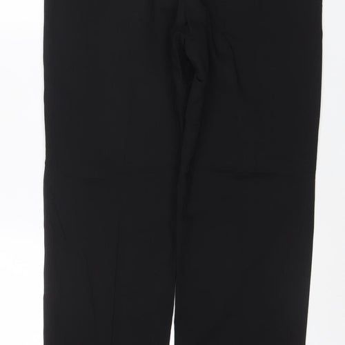Marks and Spencer Womens Black Wool Blend Regular Dress Pants 34in Waist