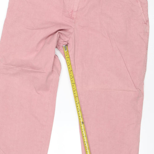 Marks and Spencer Women Pink Size 18 Relaxed Straight Jeans