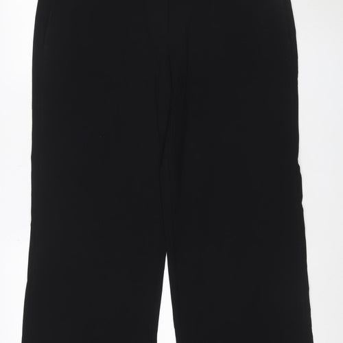 Marks and Spencer Women's Black Size 18 Stretch Straight Trousers