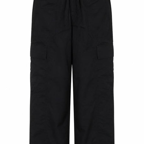 Marks and Spencer Womens Black Size 10 Short Cargo Trousers 100% Cotton