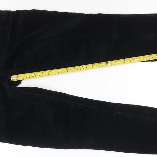 Gap 1969 Always Skinny Black Velvet Jegging Women's Size 26