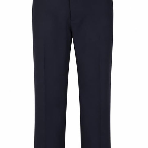 Marks and Spencer Men's Black 34S Regular Fit Dress Trousers