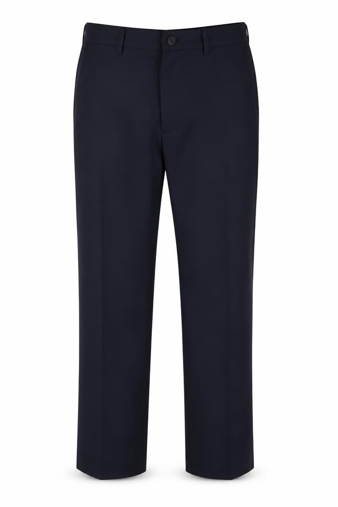 Marks and Spencer Men's Black 34S Regular Fit Dress Trousers