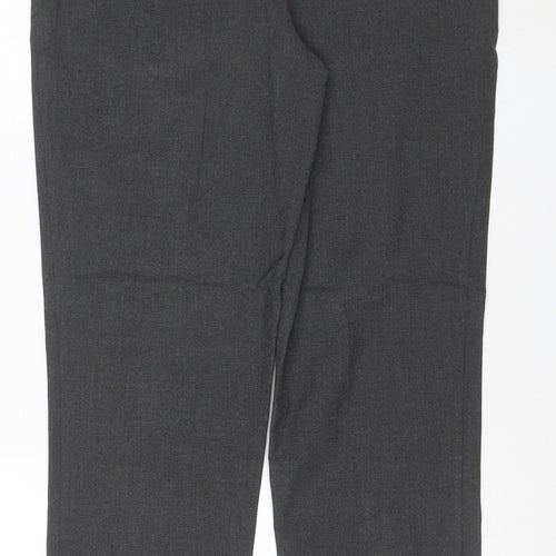 Marks and Spencer Boys Grey 16 Years Dress Pants Regular Fit School Trousers