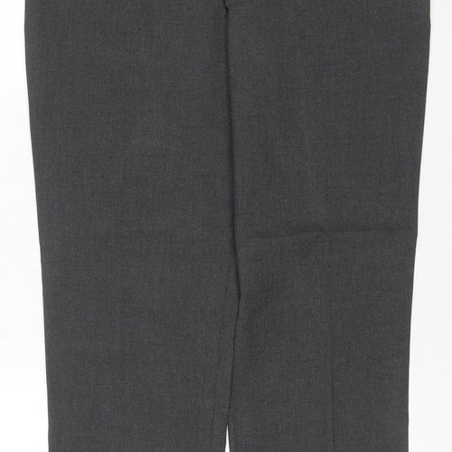 Marks and Spencer Boys Grey 16 Years Dress Pants Regular Fit School Trousers